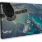 Space Earth Orbit Satellite NASA Beautiful Clouds 20x16 inch FRAMED CANVAS WALL PRINT