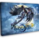 Bayonetta 2 Video Game Awesome WALL  20x16 inch FRAMED CANVAS PRINT