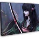 Gintama Katsura Kotarou Katana Anime Manga Art  20x16 inch FRAMED CANVAS WALL PRINT