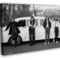 Ringo Starr Paul McCartney Harrison Lennon  20x16 inch FRAMED CANVAS WALL PRINT