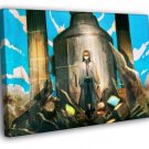 Steins Gate Makise Kurisu Anime Manga Art  20x16 inch FRAMED CANVAS WALL PRINT