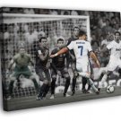 Cristiano Ronaldo Free Kick Real Madrid Football WALL  20x16 inch FRAMED CANVAS PRINT