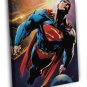Superman Flight Space Awesome Art WALL 20x16 inch FRAMED CANVAS PRINT