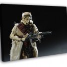 Tusken Sandtrooper Stormtrooper Raider Star Wars Art WALL  20x16 inch FRAMED CANVAS PRINT