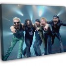 Scorpions Hard Rock Band Group Music WALL  20x16 inch FRAMED CANVAS PRINT