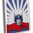 Optimus Prime G1 Transformers Generation 1 Art  20x16 inch FRAMED CANVAS WALL PRINT