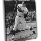 Mickey Mantle New York Yankees Vintage Retro  20x16 inch FRAMED CANVAS WALL PRINT