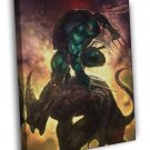 Raphael Teenage Mutant Ninja Turtles Awesome Dark Art  20x16 inch FRAMED CANVAS WALL PRINT