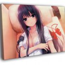 Cure Girl Kunimura Kotone Boobs Manga Novel  20x16 inch FRAMED CANVAS WALL PRINT