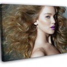 Jennifer Lawrence Beautiful Hot Actress Portrait  20x16 inch FRAMED CANVAS WALL PRINT