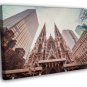 St. Patrick's Cathedral New York USA City  20x16 inch FRAMED CANVAS WALL PRINT