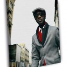 Aloe Blacc Soul R&B Rap Hip-Hop Music Rapper  20x16 inch FRAMED CANVAS WALL PRINT