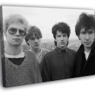 U2 Rock Band Music Classic Vintage BW  20x16 inch FRAMED CANVAS WALL PRINT