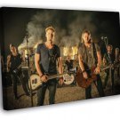 Florida Georgia Line Brian Kelley Tyler Hubbard  20x16 inch FRAMED CANVAS WALL PRINT