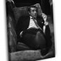 Sean Connery Behind the Scenes Movie Rare  20x16 inch FRAMED CANVAS WALL PRINT