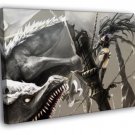 Black Rock Shooter Kuroi Mato Anime Manga Art  20x16 inch FRAMED CANVAS WALL PRINT