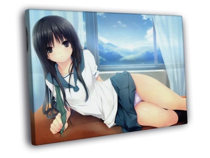 Cure Girl Kunimura Kotone Babe Hot Anime  20x16 inch FRAMED CANVAS WALL PRINT