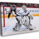 Ben Scrivens Los Angeles Kings Goaltender  20x16 inch FRAMED CANVAS WALL PRINT