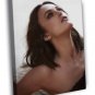 Keira Knightley Portrait Hot Elegant Actress Rare  20x16 inch FRAMED CANVAS WALL PRINT