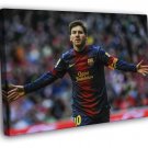 Lionel Leo Messi FC Barcelona Argentina WALL  20x16 inch FRAMED CANVAS PRINT