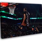 Zach LaVine Slam Dunk Contest 2015 Wolves  20x16 inch FRAMED CANVAS WALL PRINT