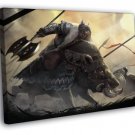 Hobbit Awesome Fight Art  20x16 inch FRAMED CANVAS WALL PRINT