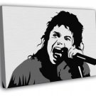Michael Jackson Music Portrait Amazing BW Art Singing  20x16 inch FRAMED CANVAS WALL PRINT