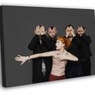Paramore Pop Punk Band Music  20x16 inch FRAMED CANVAS WALL PRINT