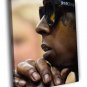 Lil Wayne Portrait Hip Hop Rap Music Rare  20x16 inch FRAMED CANVAS WALL PRINT