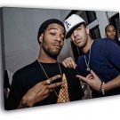Kid Cudi Drake Hip Hop Rap Music Singer Rare WALL  20x16 inch FRAMED CANVAS PRINT