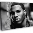 Jason Derulo Unbelievable BW Portrait Handsome Singer  20x16 inch FRAMED CANVAS WALL PRINT