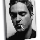 Joaquin Phoenix Amazing BW Portrait Hot Handsome Rare  20x16 inch FRAMED CANVAS WALL PRINT