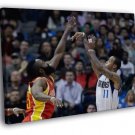 Monta Ellis Jump Shot Dallas Mavericks  20x16 inch FRAMED CANVAS WALL PRINT