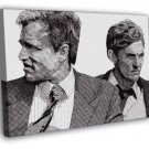 Woody Harrelson Matthew McConaughey True Detective  20x16 inch FRAMED CANVAS WALL PRINT