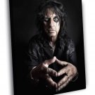 Alice Cooper Amazing Cool Rock Music Singer  20x16 inch FRAMED CANVAS WALL PRINT