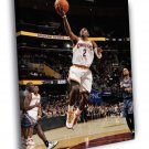 Kyrie Irving Cleveland Cavaliers  20x16 inch FRAMED CANVAS WALL PRINT