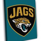 Jacksonville Jaguars Football Logo Hockey Art  20x16 inch FRAMED CANVAS WALL PRINT