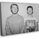 Disclosure Electronic Duo Music BW Art  20x16 inch FRAMED CANVAS WALL PRINT
