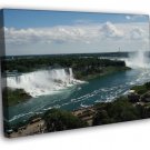 Niagara Falls Nature  20x16 inch FRAMED CANVAS WALL PRINT