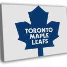 Toronto Maple Leafs Logo Hockey Sport Art  20x16 inch FRAMED CANVAS WALL PRINT