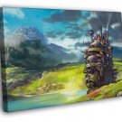 Howl's Moving Castle Painting Anime Manga Art  20x16 inch FRAMED CANVAS WALL PRINT
