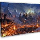 Valakas Lineage 2 Dragon LA 2 MMO Video Game Art  20x16 inch FRAMED CANVAS WALL PRINT