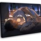 Psycho-Pass Shinya Kogami Anime Manga  20x16 inch FRAMED CANVAS WALL PRINT