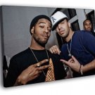 Kid Cudi Drake Hip Hop Rap Music Singer Rare WALL  20x16 inch FRAMED CANVAS PRINT