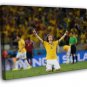 David Luiz Awesome World Cup Brazil Soccer Football WALL 20x16 inch FRAMED CANVAS PRINT