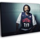 Snoop Dogg Basketball Gangsta Rap Hip-Hop  20x16 inch FRAMED CANVAS WALL PRINT