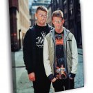 Disclosure Electronic Duo Music  20x16 inch FRAMED CANVAS WALL PRINT