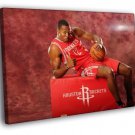 Dwight Howard Houston Rockets Basketball  20x16 inch FRAMED CANVAS WALL PRINT