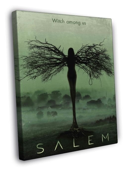 Salem 2014 TV Series Witch Tree  20x16 inch FRAMED CANVAS WALL PRINT
