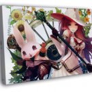 Rage of Bahamut Genesis Anime Manga Art  20x16 inch FRAMED CANVAS WALL PRINT